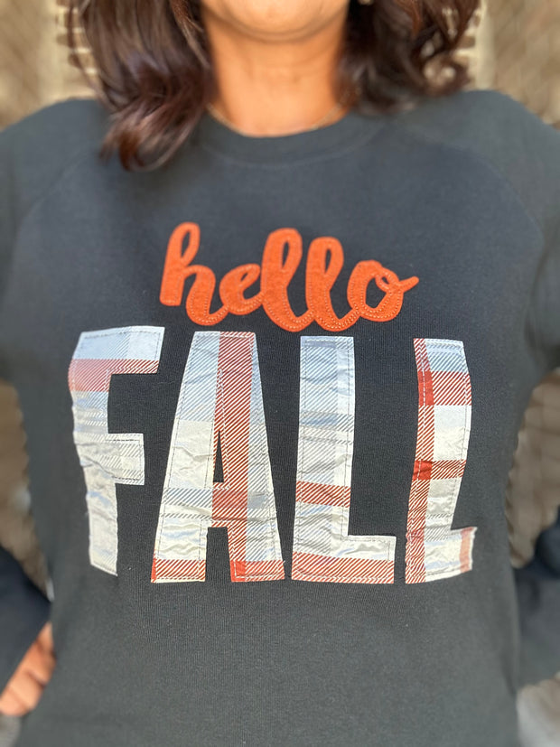 Hello Fall Crewneck Sweatshirt