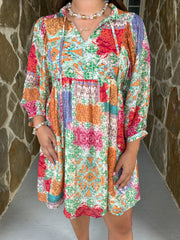Joyful Patterns Dress