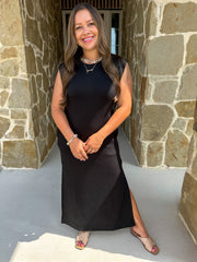In Routine Classic Dress - Black