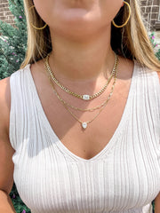 Luxe Layers Gold Necklace - Treasure Jewels
