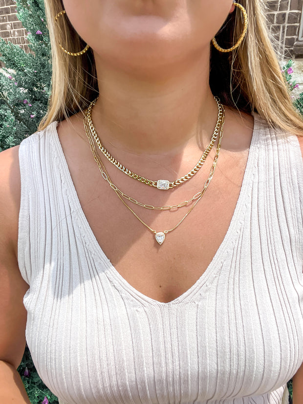 Luxe Layers Gold Necklace - Treasure Jewels