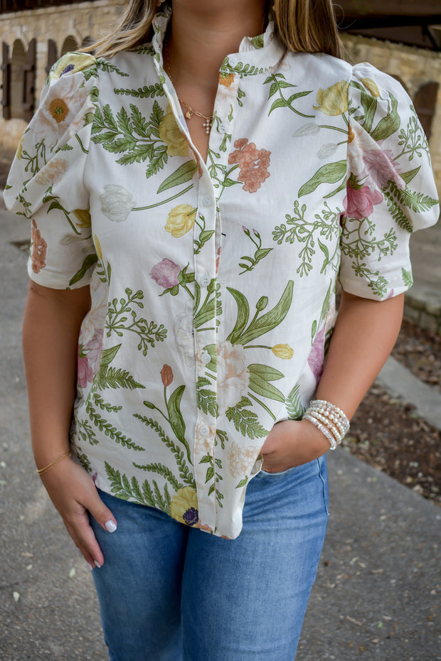 Spring Tropics Top