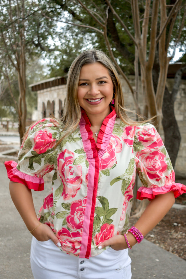 Field of Roses Top