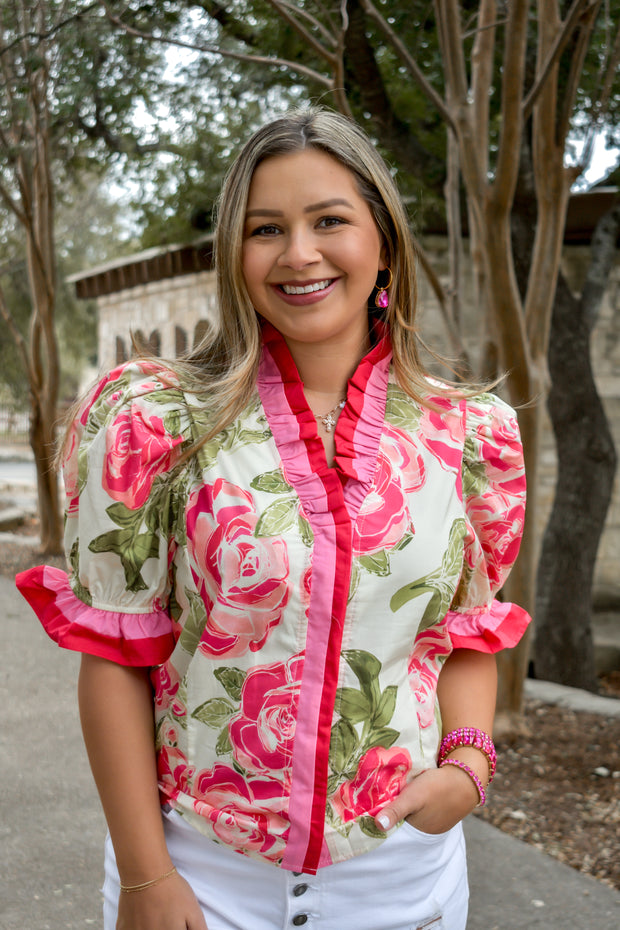 Field of Roses Top