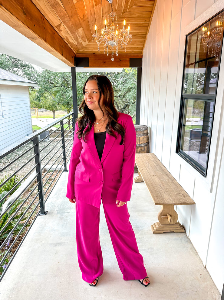 Work Hard Play Hard Blazer