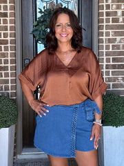 Fall Favorites Top - Brown