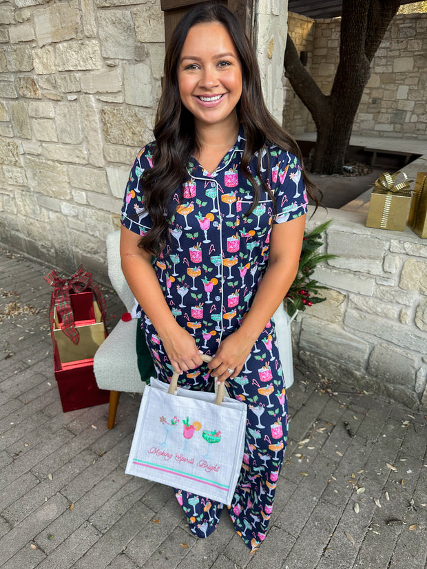A Festive Christmas Pajama Top