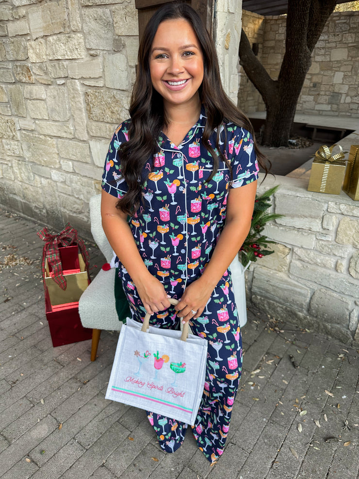 A Festive Christmas Pajama Top
