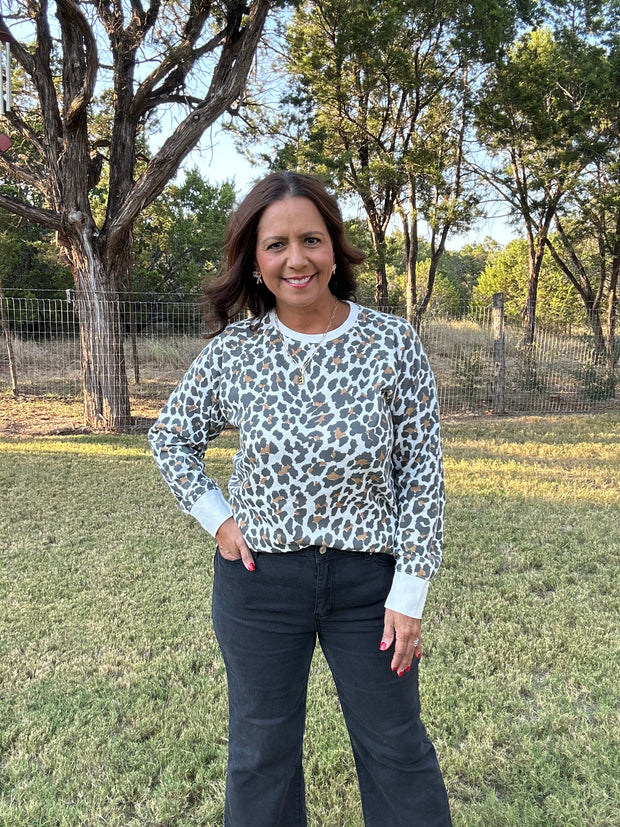 Leopard Sweatshirt