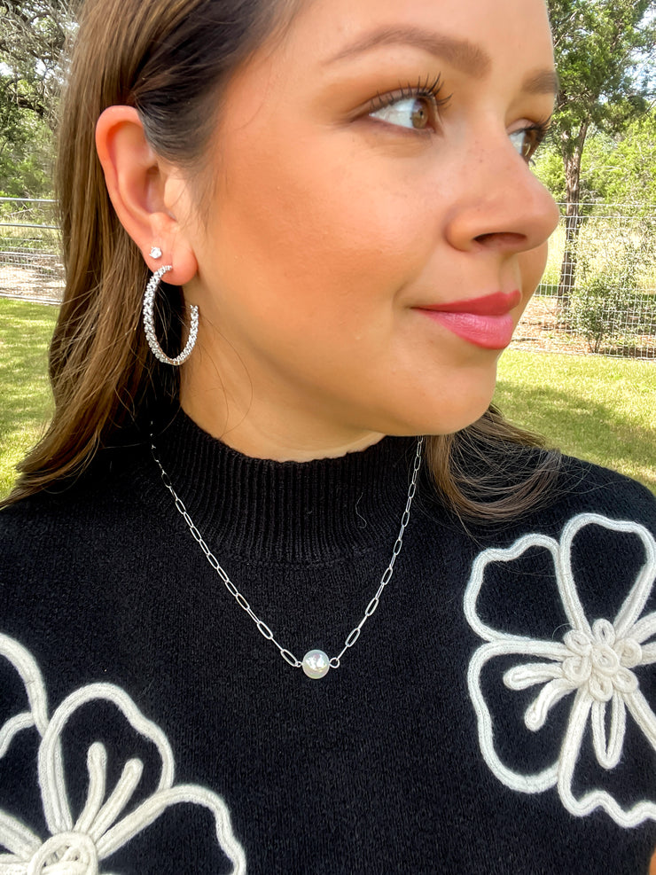 Stunner Silver Hoop Earrings - Treasure Jewels