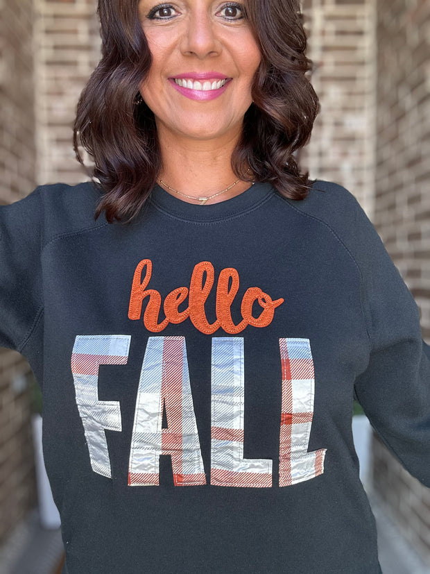 Hello Fall Crewneck Sweatshirt