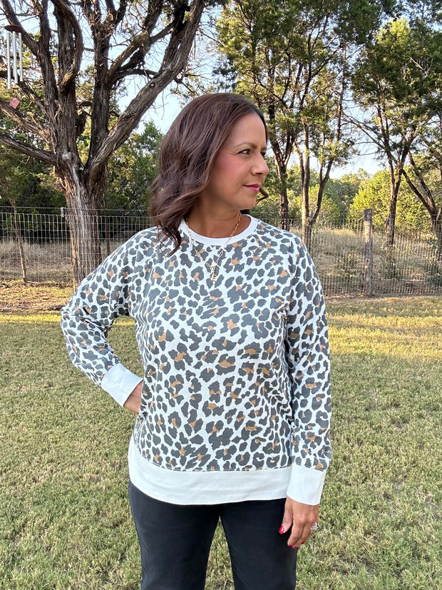 Leopard Sweatshirt