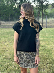 Leopard Mini Skirt