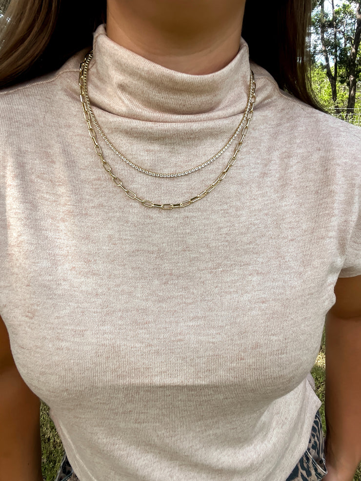 Layers of Glam Necklace - Treasure Jewels