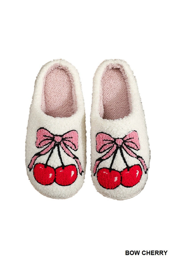Cherry Slippers