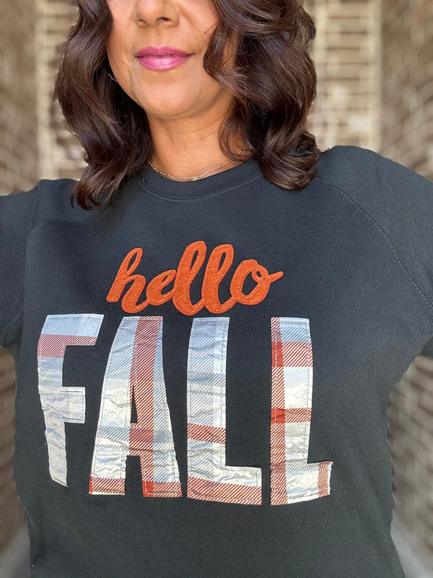 Hello Fall Crewneck Sweatshirt