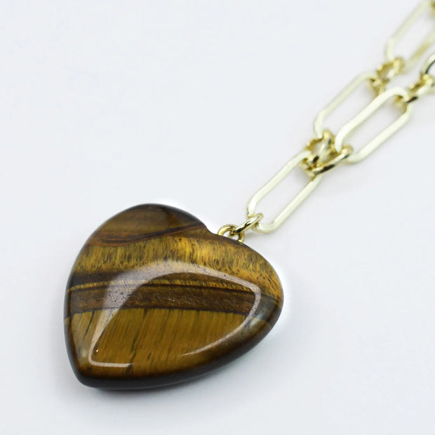 Tiger Heart Necklace