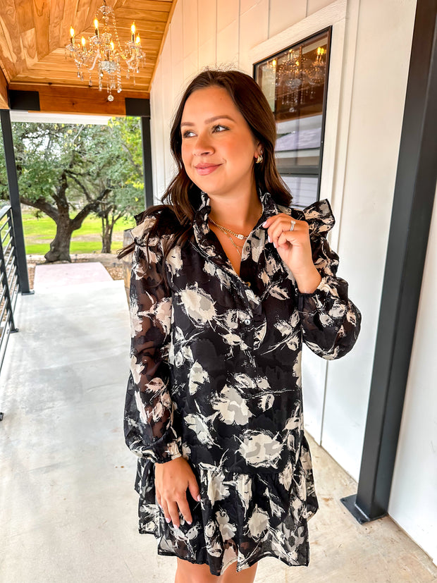 It's A Date Floral Dress