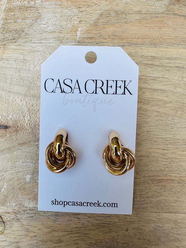 Knot Stud Earrings