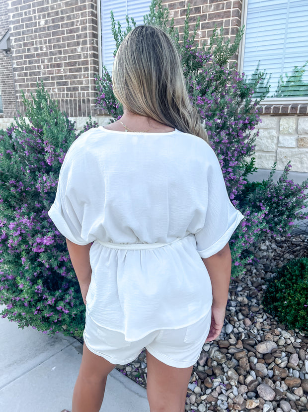 Keep it Chic Top - White