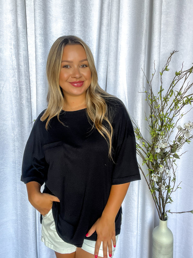 Easy Breeze Top - Black