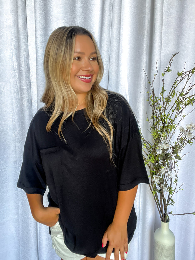 Easy Breeze Top - Black