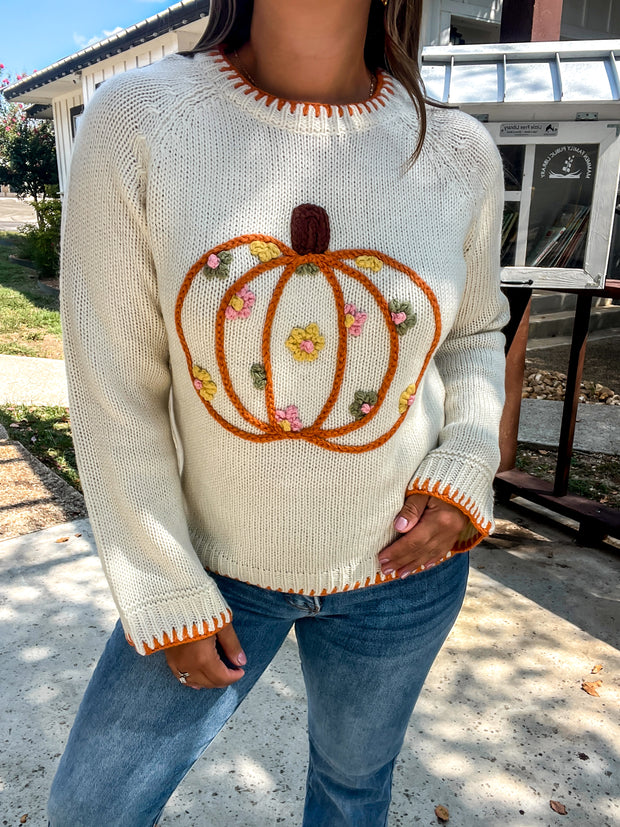 Sweet Pumpkin Sweater