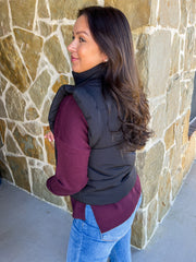 Sweet Season Vest - Black