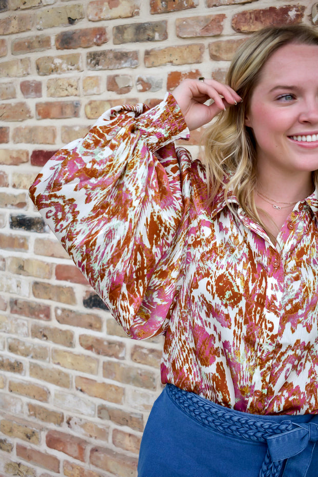 Fall Paisley Top