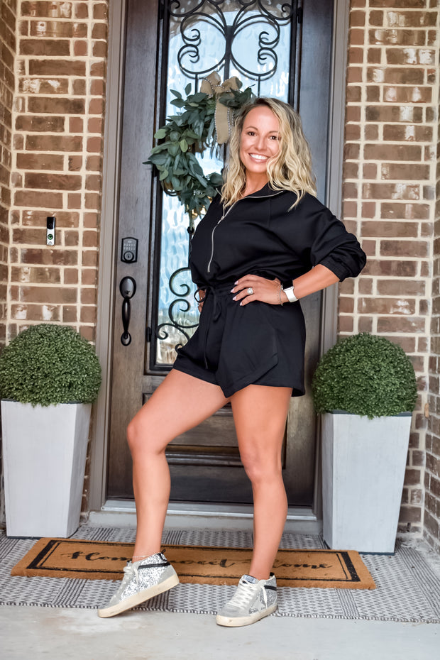 Casual Days Long Sleeve Romper