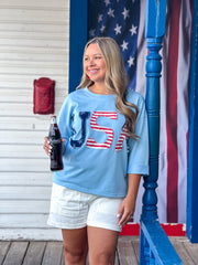 Party in the USA Patchwork Top