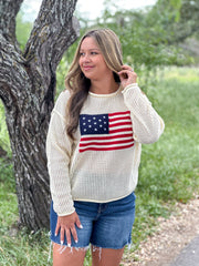 All American Girl Knit Top