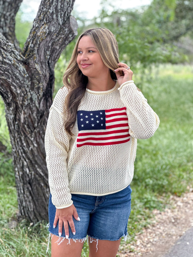 All American Girl Knit Top