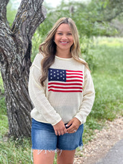 All American Girl Knit Top