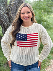 All American Girl Knit Top