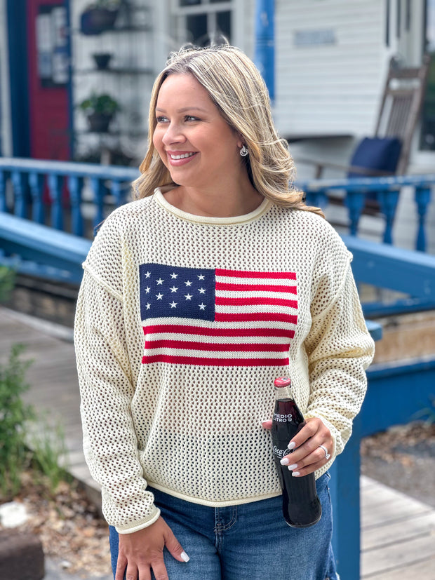 All American Girl Knit Top