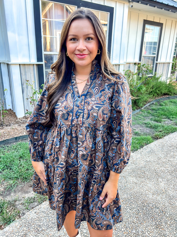 Pretty in Paisley Dress