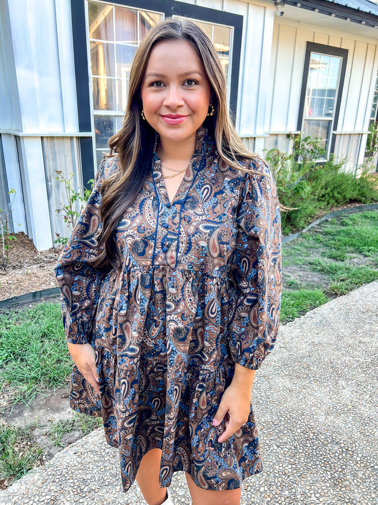Pretty in Paisley Dress