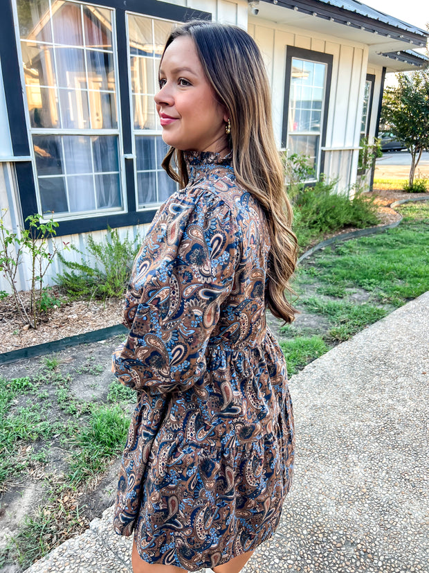 Pretty in Paisley Dress