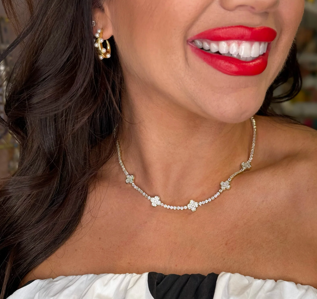 Amelia Radiance Necklace - Gold