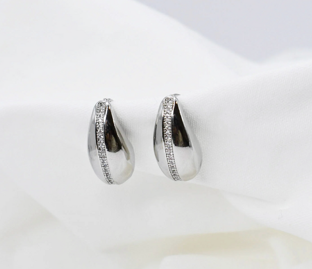 Teardrop Glam Stud  - Treasure Jewels