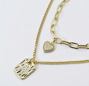 Treasured Glow Gold Necklace - Treasure Jewels