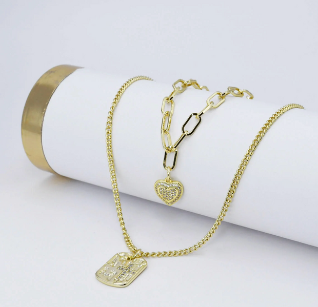Treasured Glow Gold Necklace - Treasure Jewels