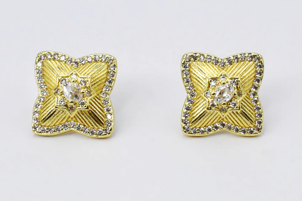 Touch of Spark Stud Earrings - Treasure Jewels