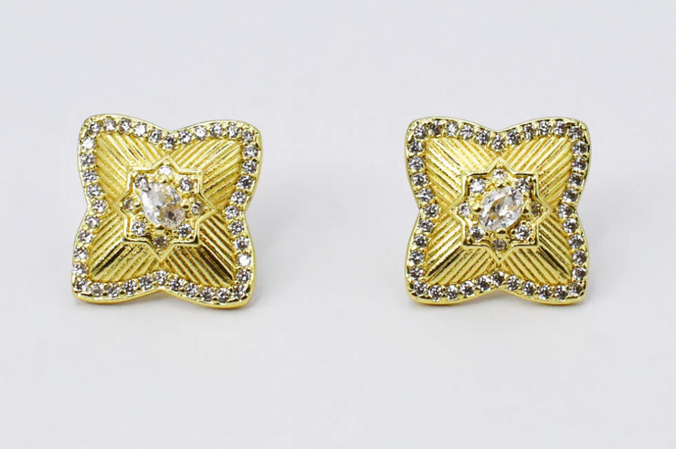 Touch of Spark Stud Earrings - Treasure Jewels