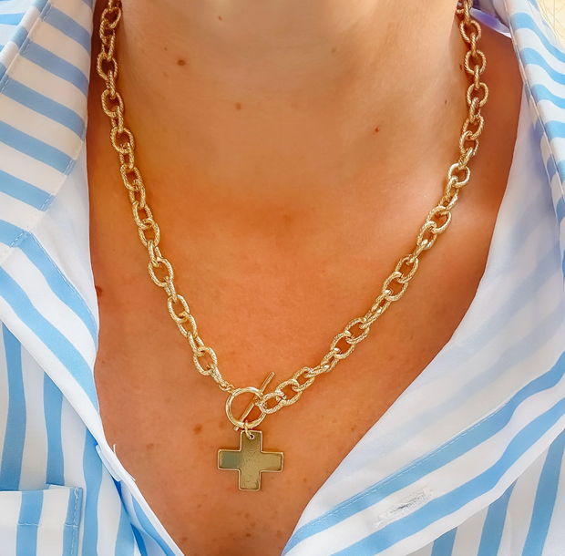 All You Need is Faith Necklace - Gold