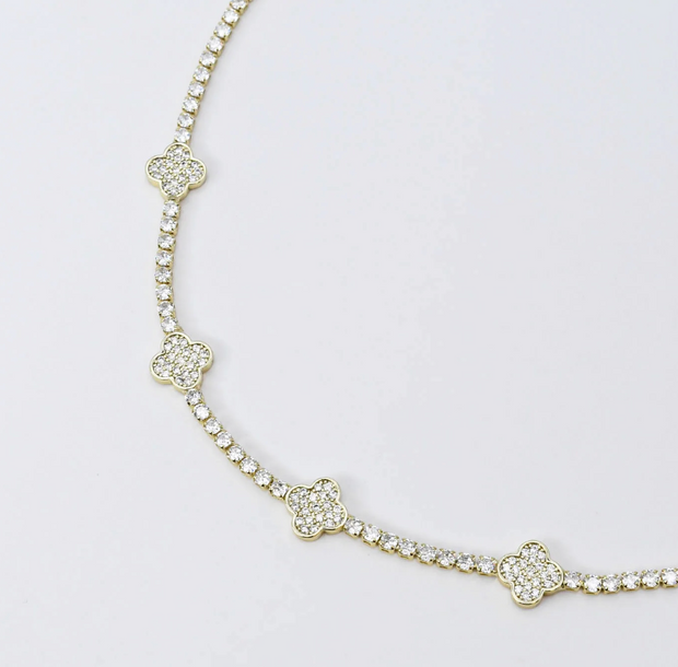 Amelia Radiance Necklace - Gold