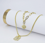 Treasured Glow Layered Necklace - Gold